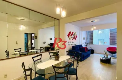 Apartamento à venda, 57 m² por r$ 460.000,00 - josé menino - santos/sp