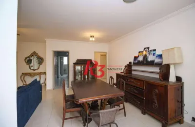 Apartamento com 3 dormitórios à venda, 110 m² por r$ 660.000,00 - josé menino - santos/sp