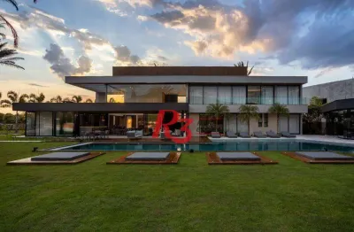 Casa à venda, 1400 m² por r$ 45.000.000,00 - balneario praia do perequê - guarujá/sp