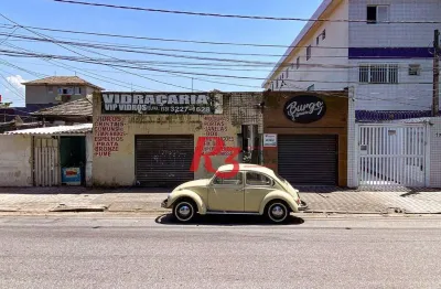 Terreno à venda, 389 m² por r$ 1.383.000,00 - estuário - santos/sp