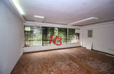 Casa para alugar, 516 m² por r$ 8.000,00/mês - boqueirão - santos/sp