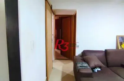 Apartamento à venda, 73 m² por r$ 490.000,00 - boqueirão - santos/sp