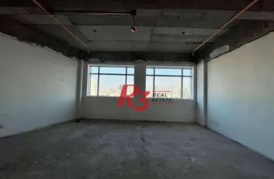 Sala para alugar, 48 m² por r$ 3.200,02/mês - vila matias - santos/sp