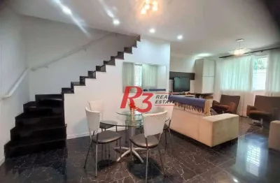 Sobrado à venda, 165 m² por r$ 1.970.000,00 - embaré - santos/sp