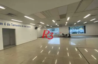 Loja à venda, 380 m² por r$ 4.500.000,00 - chico de paula - santos/sp