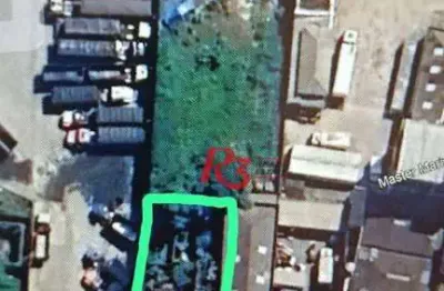 Terreno à venda, 840 m² por r$ 4.500.000,00 - valongo - santos/sp