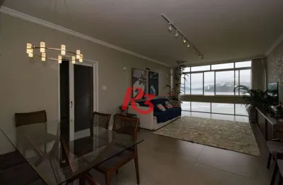 Apartamento à venda, 196 m² por r$ 1.190.000,00 - josé menino - santos/sp