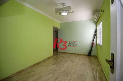 Apartamento com 1 dormitório à venda, 54 m² por r$ 458.000,00 - josé menino - santos/sp