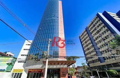 Sala para alugar, 104 m² por R$ 10.514,82/mês - Vila Matias - Santos/SP