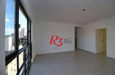 Apartamento com 2 dormitórios à venda, 99 m² por r$ 700.000,00 - boqueirão - santos/sp