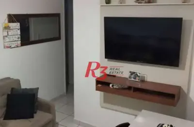 Apartamento com 2 dormitórios à venda, 79 m² por r$ 230.000,00 - vila balneária - praia grande/sp