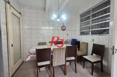 Sobrado com 2 dormitórios à venda, 98 m² por r$ 650.000,00 - campo grande - santos/sp