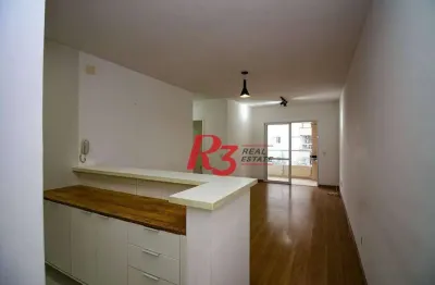 Apartamento à venda, 77 m² por r$ 650.000,00 - ponta da praia - santos/sp