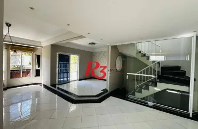 Casa à venda, 400 m² por r$ 1.800.000,00 - boqueirão - santos/sp
