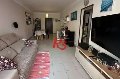 Apartamento à venda, 101 m² por r$ 550.000,00 - pompéia - santos/sp