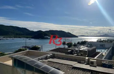 Apartamento à venda, 83 m² por r$ 746.000,00 - ponta da praia - santos/sp