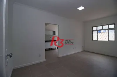 Apartamento com 3 dormitórios à venda, 77 m² por r$ 380.000,00 - macuco - santos/sp