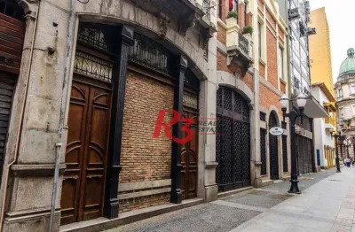 Sala para alugar, 600 m² por r$ 15.344,89/mês - centro - santos/sp
