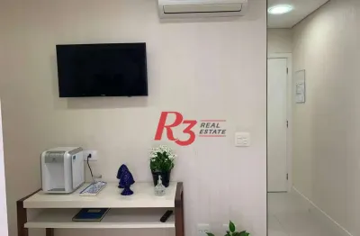 Consultório dentário totalmento equipado e mobiliado com vista mar em santos