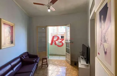 Apartamento à venda, 68 m² por r$ 345.000,00 - josé menino - santos/sp