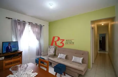 Apartamento à venda, 75 m² por r$ 350.000,00 - marapé - santos/sp