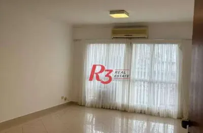 Apartamento com 3 dormitórios à venda, 138 m² por r$ 950.000,00 - ponta da praia - santos/sp