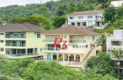 Casa à venda, 695 m² por r$ 13.000.000,00 - morro santa terezinha - santos/sp