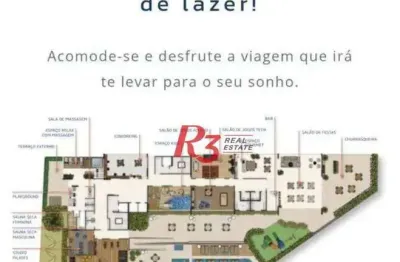 Apartamento com 3 dormitórios à venda, 89 m² por r$ 1.350.000,00 - encruzilhada - santos/sp