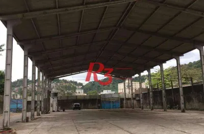 Galpão à venda, 900 m² por r$ 3.500.000,00 - chico de paula - santos/sp