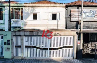 Sobrado com 3 quartos à venda, 180 m² por r$ 0 - vila belmiro - santos/sp