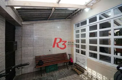Casa à venda, 165 m² por r$ 870.000,00 - macuco - santos/sp