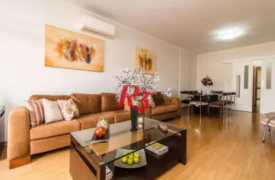Apartamento à venda, 166 m² por r$ 1.660.000,00 - aparecida - santos/sp