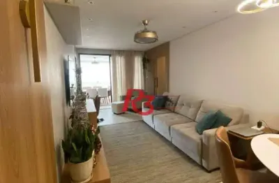 Apartamento à venda, 121 m² por r$ 1.700.000,00 - aparecida - santos/sp