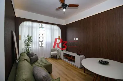 Apartamento à venda, 65 m² por r$ 885.000,00 - josé menino - santos/sp