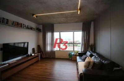 Apartamento à venda, 74 m² por r$ 940.000,00 - embaré - santos/sp