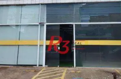 Loja para alugar, 427 m² por r$ 31.422,43/mês - ponta da praia - santos/sp