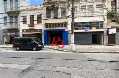 Loja, 240 m² - venda por r$ 1.060.000,00 ou aluguel por r$ 5.500,00/mês - centro - santos/sp