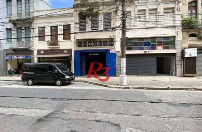 Loja, 240 m² - venda por r$ 1.060.000,00 ou aluguel por r$ 5.500,00/mês - centro - santos/sp