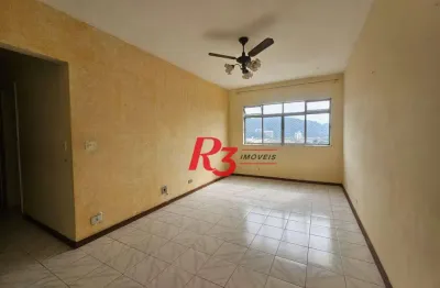 Apartamento com 2 dormitórios à venda, 80 m² por r$ 430.000,00 - campo grande - santos/sp
