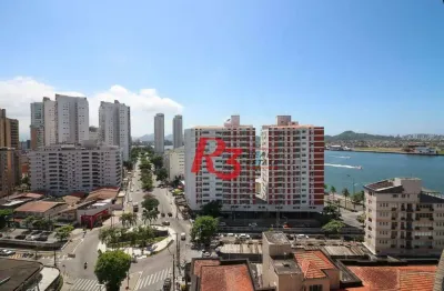 Apartamento à venda, 199 m² por r$ 3.180.000,00 - ponta da praia - santos/sp