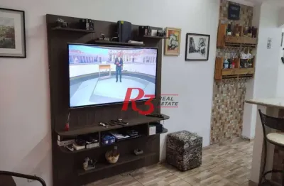 Apartamento à venda, 48 m² por r$ 245.000,00 - itararé - são vicente/sp