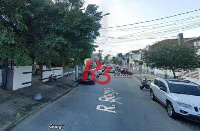 Terreno à venda, 650 m² por r$ 2.128.000,00 - macuco - santos/sp