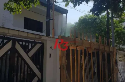 Sobrado com 3 suítes à venda, 200 m² por r$ 1.950.000 - embaré - santos/sp