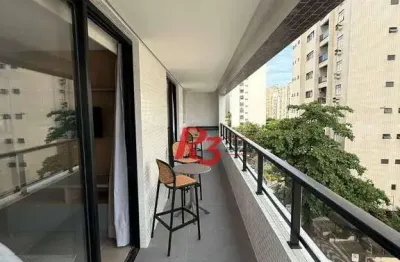 Apartamento à venda, 57 m² por r$ 1.015.000,00 - ponta da praia - santos/sp