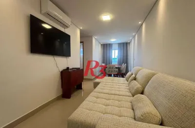 Apartamento à venda, 52 m² por r$ 840.000,00 - embaré - santos/sp