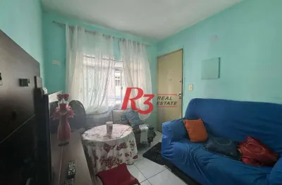 Apartamento à venda, 45 m² por r$ 230.000,00 - aparecida - santos/sp