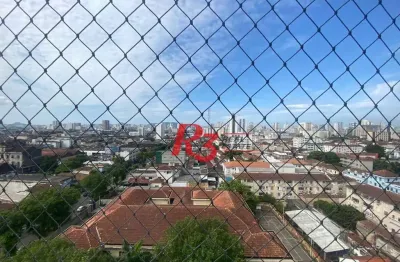 Apartamento com 2 dormitórios à venda, 72 m² por r$ 540.000,00 - macuco - santos/sp