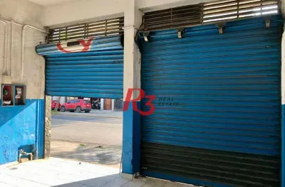 Loja à venda, 182 m² por r$ 540.000,00 - paquetá - santos/sp