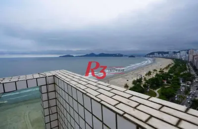 Cobertura com 2 dormitórios à venda, 104 m² por r$ 650.000,00 - embaré - santos/sp