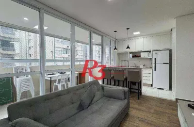Apartamento à venda, 72 m² por r$ 900.000,00 - gonzaga - santos/sp